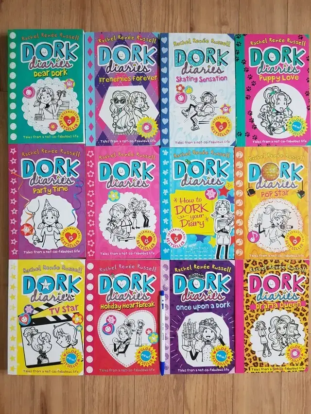 영어책-도크다이어리 Dork Diaries 16종 박스풀셋(음원)